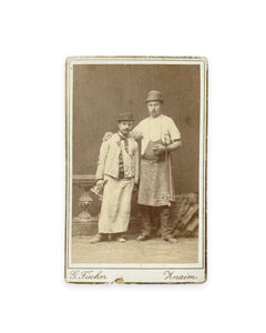 2 Woodworker Men From Germany CDV