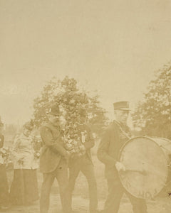 Funeral Procession Cabinet Card