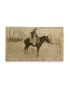 Man And His Best Horse RPPC