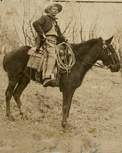 Man And His Best Horse RPPC