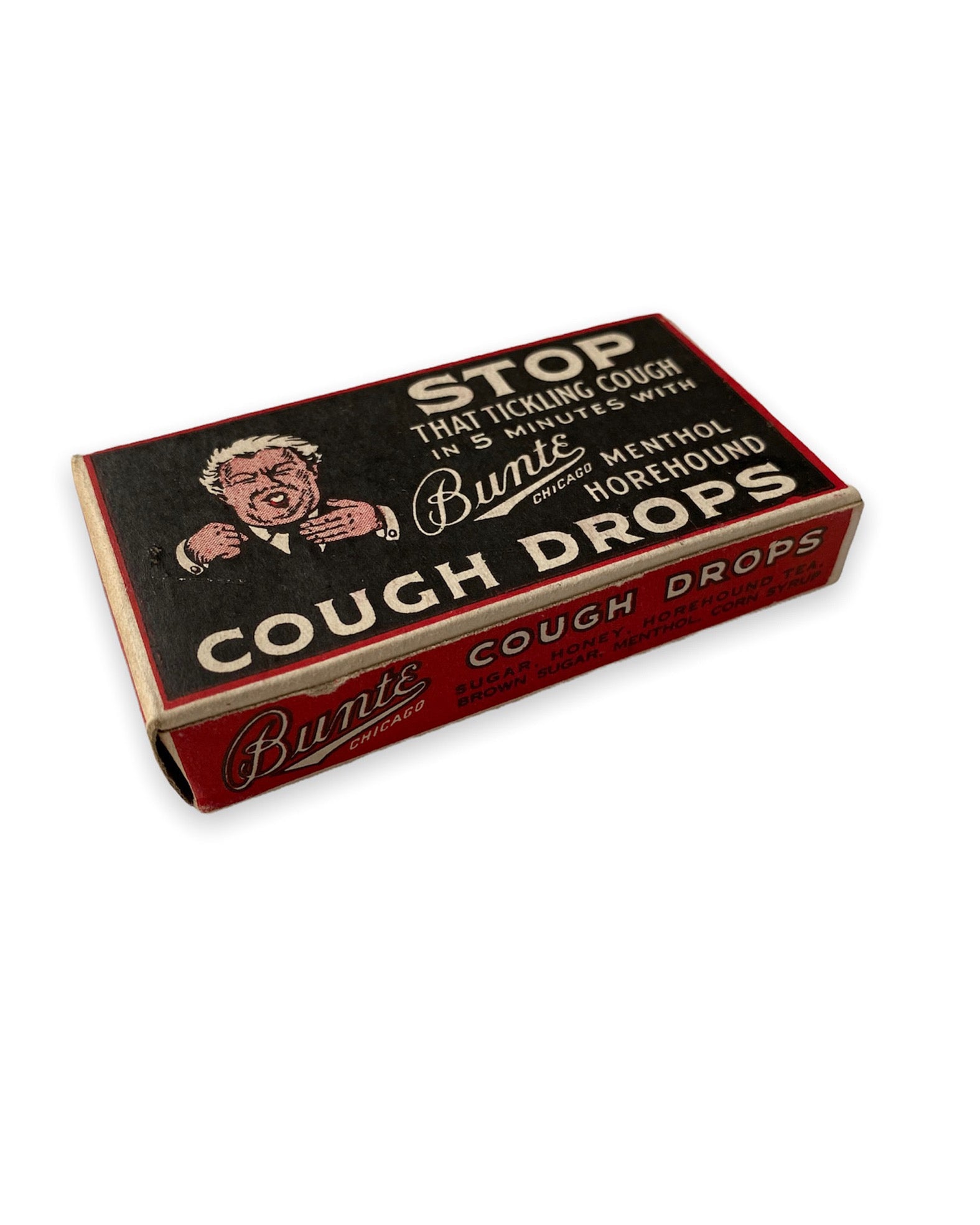 Bunte Cough Drops Advertising Box