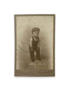 Play Ball Cabinet Card